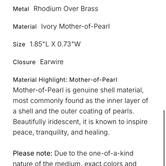 Kendra Scott Elle Earrings and Elisa Pendant - Picture 6 of 6